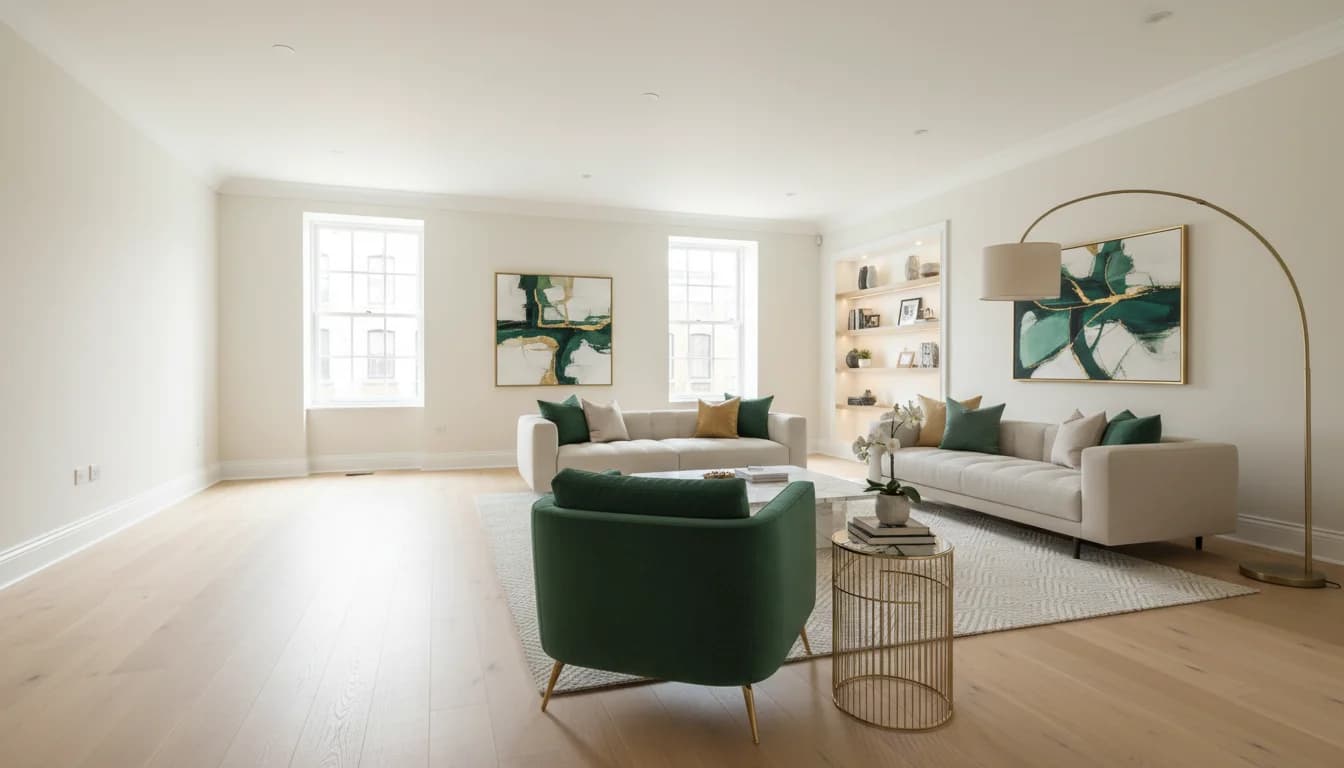 Furnish Empty Spaces - AI Decoration App feature