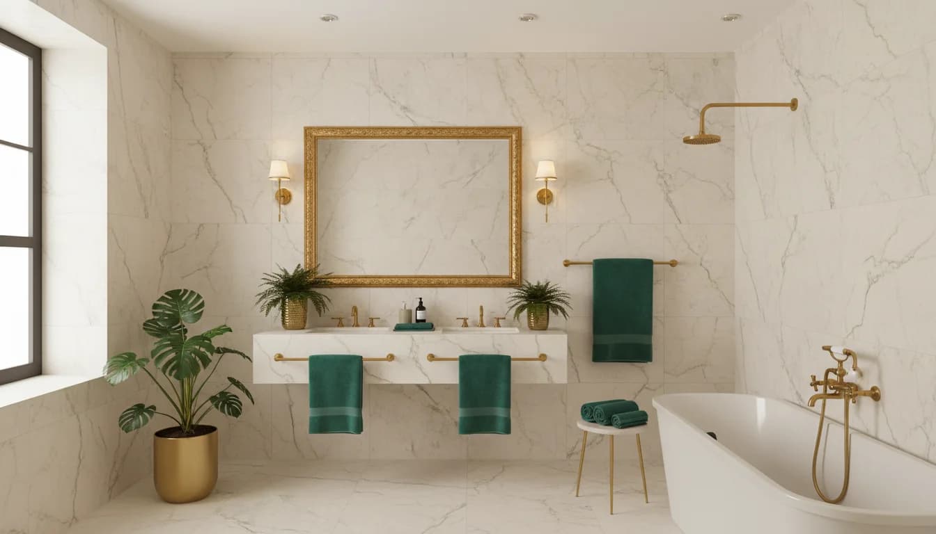 Bathroom Refresh - AI Decoration App example