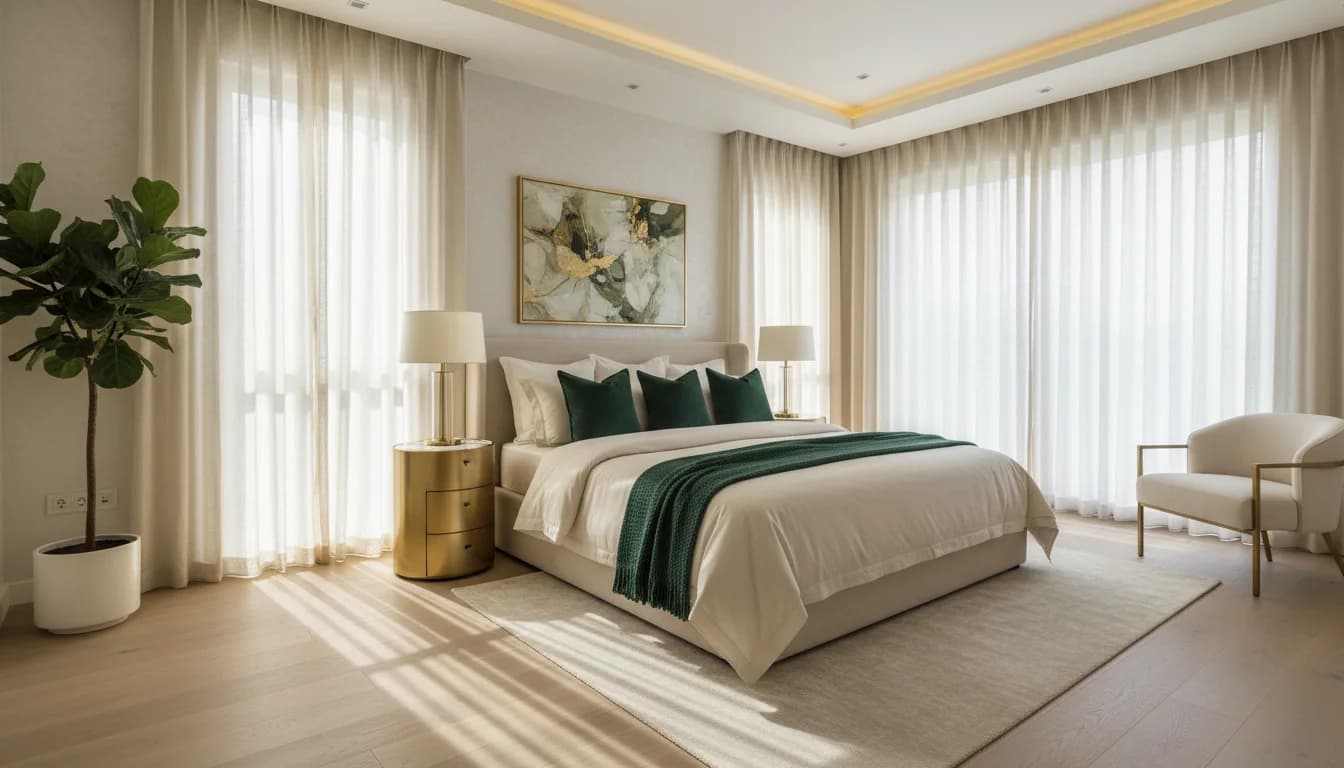 Bedroom Retreat - AI Decoration App example