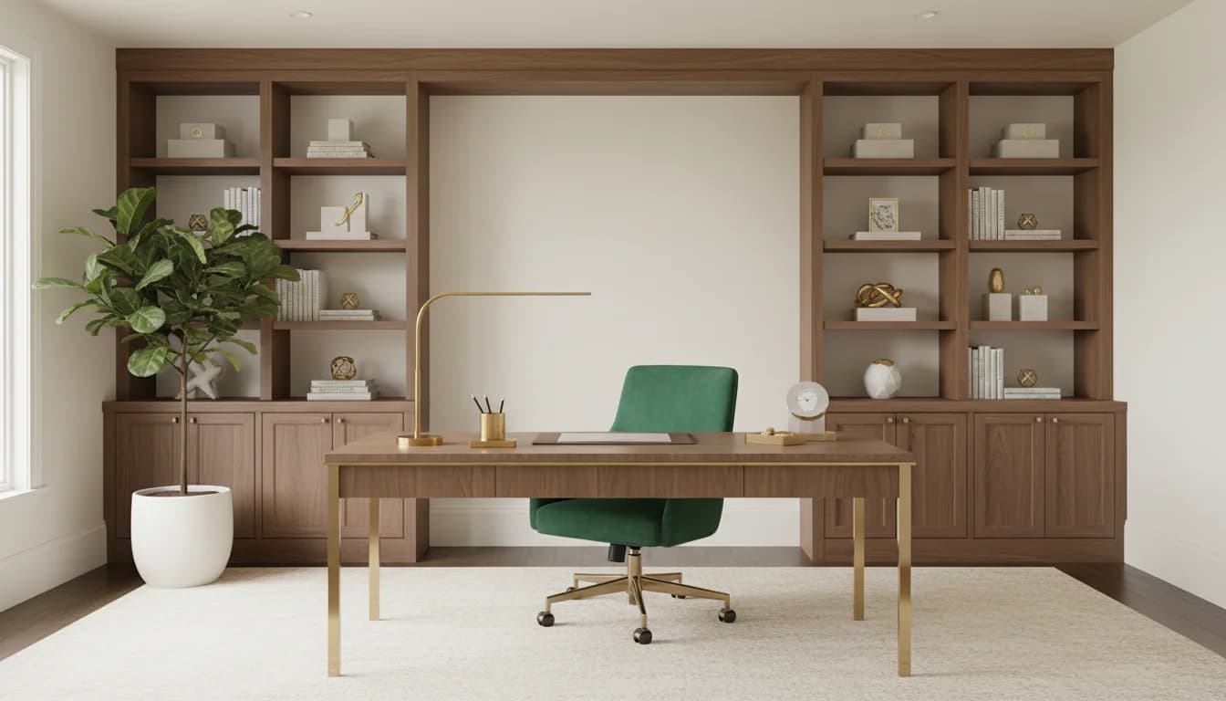 Home Office Design - AI Decoration App example